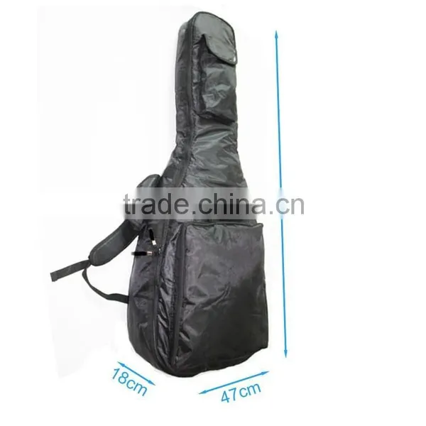 Big Size Comfortable Soft Thick Black Guitar Gig Bag Wholesale YQB005 photo-2