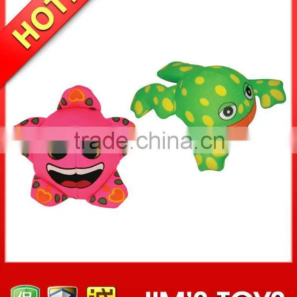 Sponge Starfish and Frog Stuffed Toy