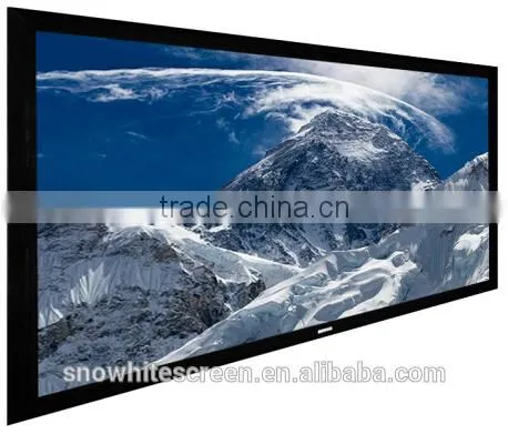 16 9 Fixed Frame Screen Home Cinema Projector Screen Projection Screen Manufacture Factory photo-6