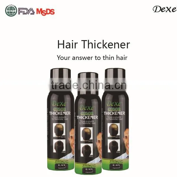 Hair Thickening Fibers With Private Label of Hair Thickener Spray