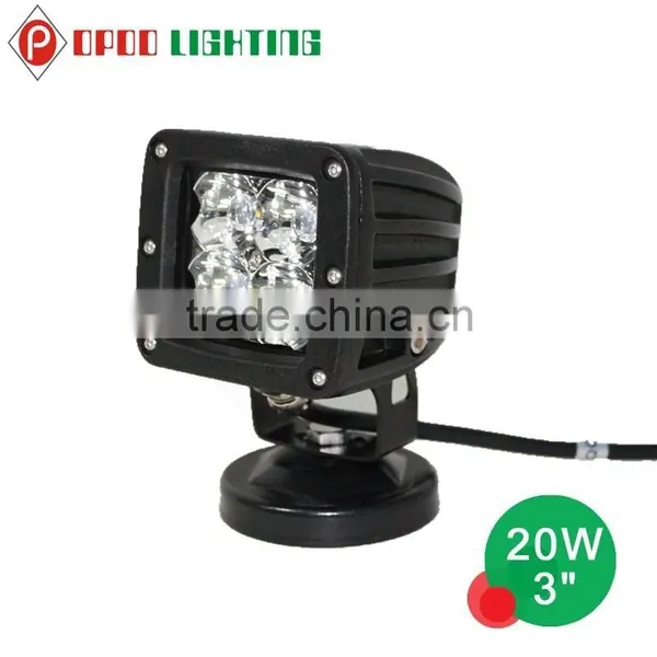 4x4 Offorad Jeep 3 Inch 20w Led Work Light With Spot Beam photo-2