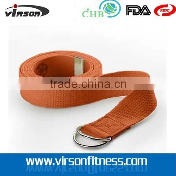 Yoga & Pilates Type Yoga Accessories Buckle Cotton Yoga Strap