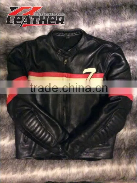 Motorbike Leather Jacket for Men / Leather Motorbike Jackets / Motorbike Jacket