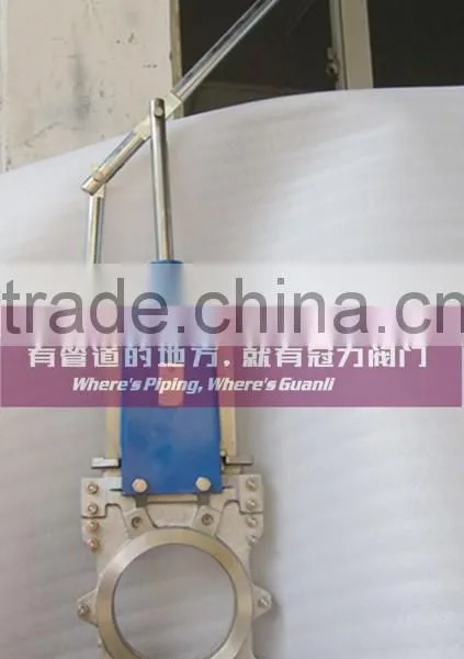 Stainless Steel Through Conduit Knife Gate Valve