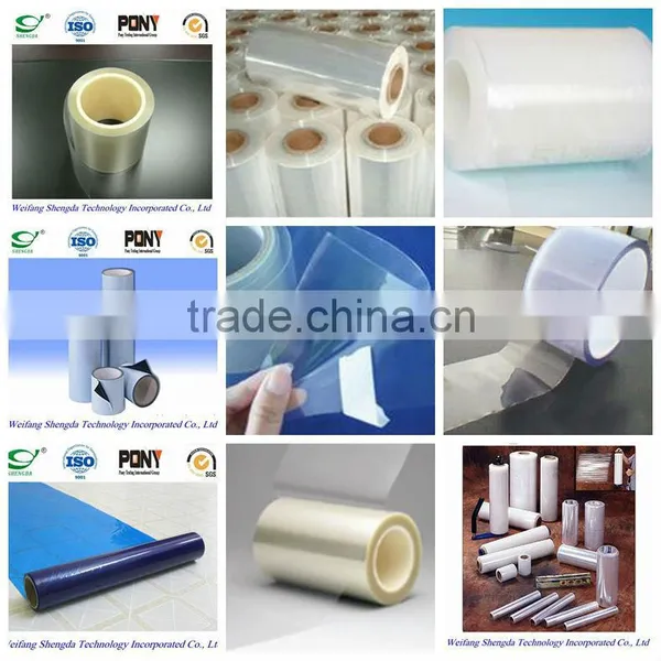 PE Protective Film for Aluminum Composite Panel-Blue Color photo-3