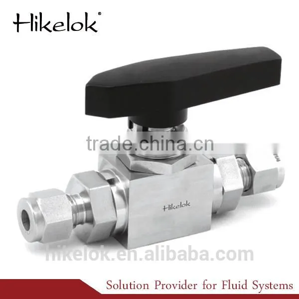 Stainless Steel Swaged Two Way Ball Valve photo-3
