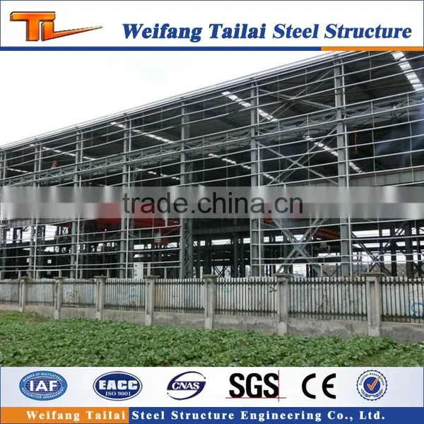 Prefabricated Light Steel Structural Metal Frame Building photo-2