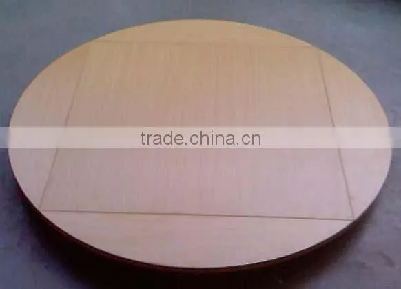 Square to Round Folding Leaf Table Top