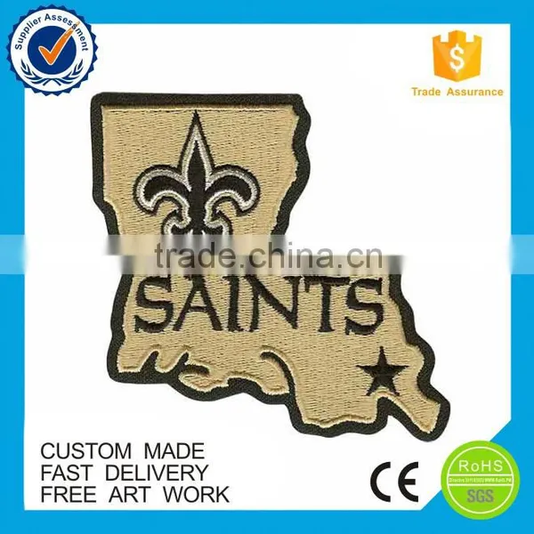 2015 Shanghai Custom Patches/embroidered Fabric/embroidery Patch photo-3