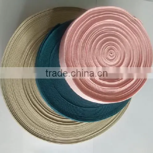 Eco-Friendly Nylon Spandex Fabric Elastic Band for Mens Suspenders