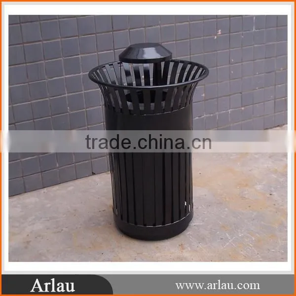 Garden Gavanized Metal Waste Bin