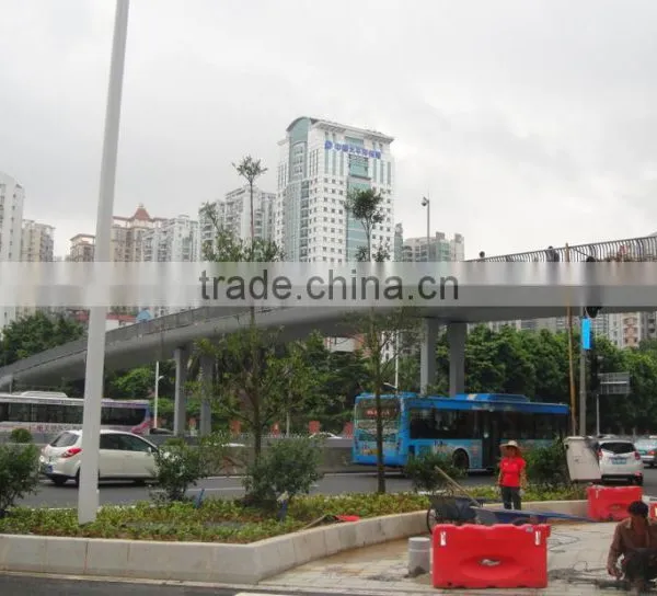 High Steel Frame Fab-house and Villa, Pedestrian Bridge With Large Span Steel Structure photo-3
