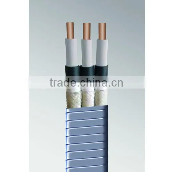 AWG1~AWG7 5kv Flat/Round 232degC QYEQ ESP Cable photo-2