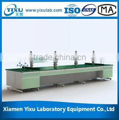 Laboratory Wood and Steel Bench photo-5