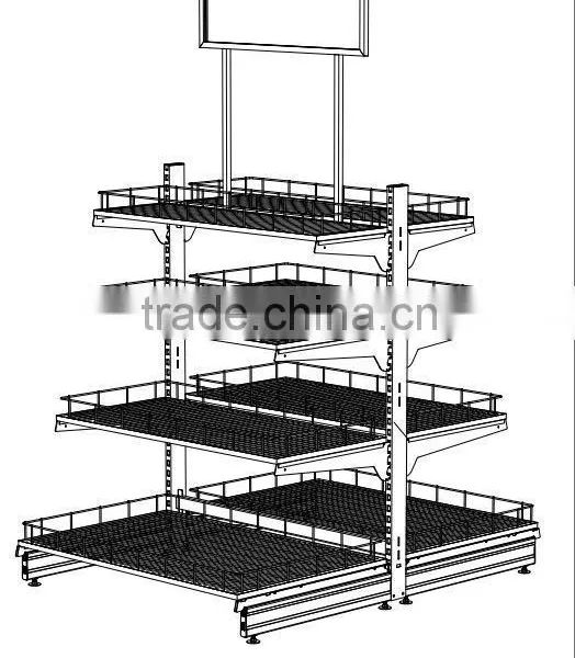 Double sided rack