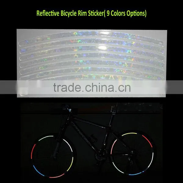Reflectorized Bicycle Rim Sticker Bicycle Accessories photo-3