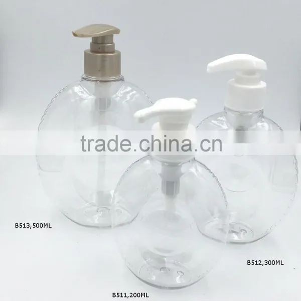 500ml Round Pet Best Design Shampoo Bottle photo-3