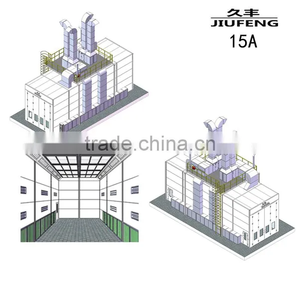 Wholesale JF 15A Best Bus Baking Room/bus Baking Machine/bus Spray Booth photo-3
