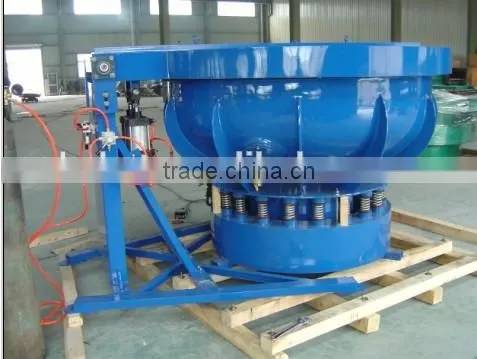 600L Vibratory polishing machine with lid control box