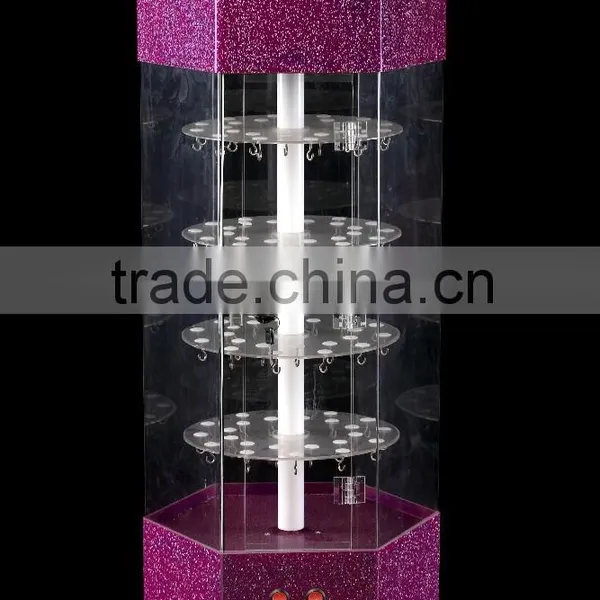 Acrylic Countertop Rotating Jewelry Display Stand,counter Display photo-3