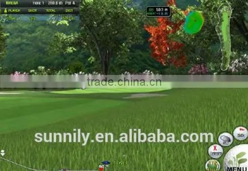 Indoor Screen Golf Simulator photo-2