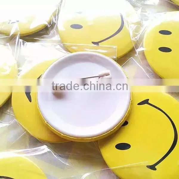 Customized Emoji Pin Logo Tin Badge for School Kids photo-2