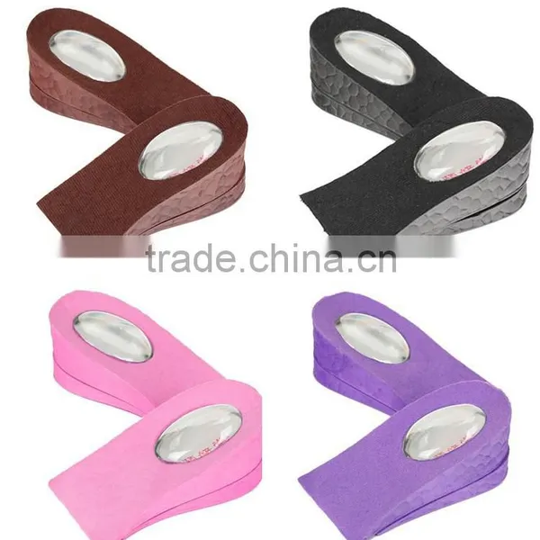 Removable and Adjustable PU/PVC Foam Gel Increase Heel Cushion