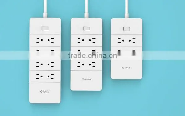 6 Outlet 5 Port USB Smart Power Strip US Plug CE UL ETL CETL Certictication Socket Electrical Plug Extension Cord photo-3