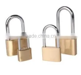 LONG SHACKLE BRASS LOCK