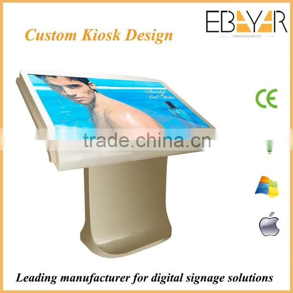 Best Sales 42 Inch Led tv Touch Screen Factory in Guangzhou/floor Standing Type/ads Booth in Shopping Mall photo-2