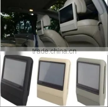 9" Touch Screen DVD Car Monitor Headrest, Headrest Car Dvd Player