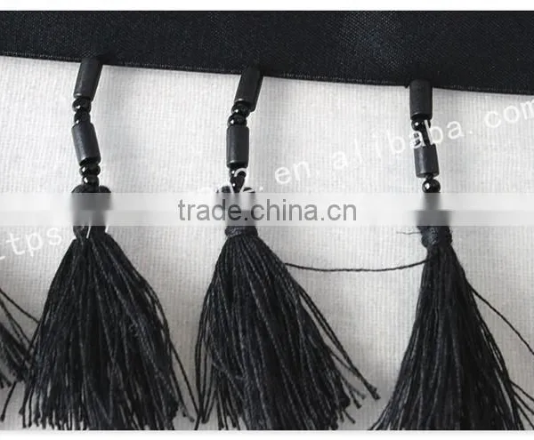 Nice Design 8cm Width Handmade Beaded Fringe Bag Accessories photo-4
