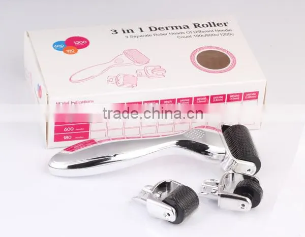 2015 Skin Care Face/Eyes/Body Derma Roller 3 in 1 photo-3