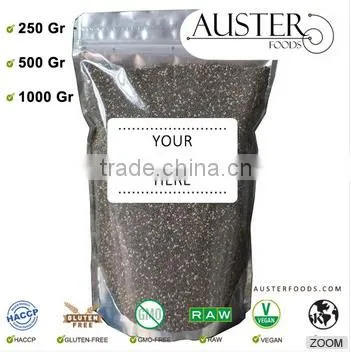 Chia Seeds Private Label - 250 Gr / 8.88 Oz/Oil Seeds