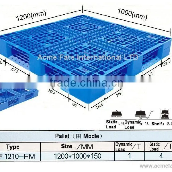 Hot Sale Plastic Pallets for Packing and Shipping photo-4