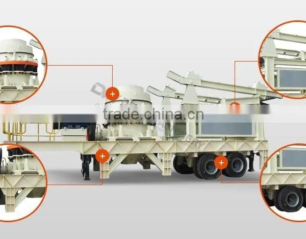 Sand Making Crusher, Mobile Cone Crusher, Mobile Crusher by China Supplier photo-4