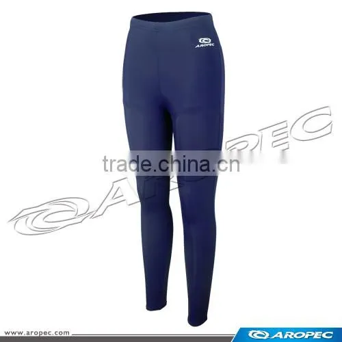 Simple Lady Lycra Water Sports Swimming Long Pants photo-4