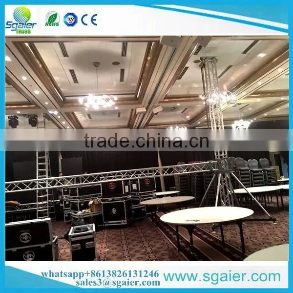 Aluminum Spigot Truss 6m High Square Flat Roof Exhibiton Event Truss for Sale photo-6