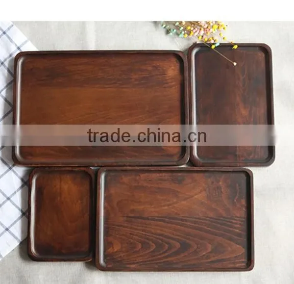 OEM High Quality Wooden Serving Tray for Hotel photo-3