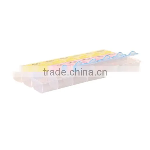 Wholesale Medication Monthly Pill Box Plastic Pill Container photo-2
