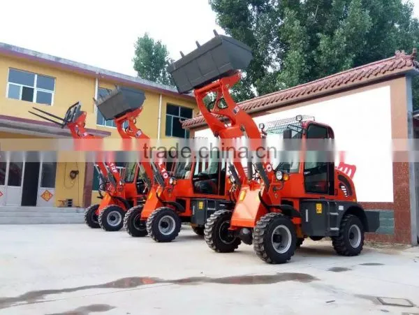 Cheap 1Ton ZL10 28KW Mini Wheel Loaders photo-2