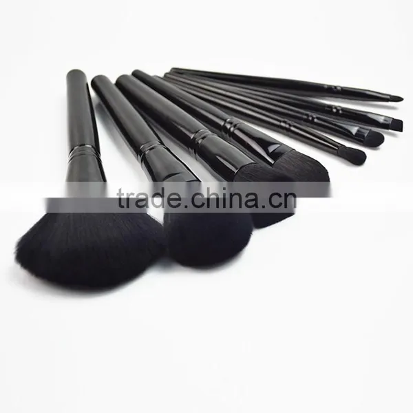 2016 Customized 10 Pcs Black Professional Wholesale Makeup Brush photo-5