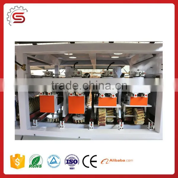 2016 New Product MDF Polishing Machine 8 Rollers Drum Sander for Door Maker photo-5