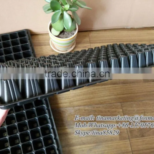 Not Coated PP Material Reusable Plastic Plant Nursery Seed Growing Tray China Manufactory Price With 8 Cell to 512 Cell photo-5