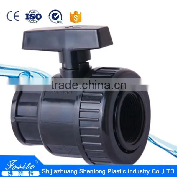 Standard Single Union Upvc Ball Valve for Water(thread/socket) photo-3