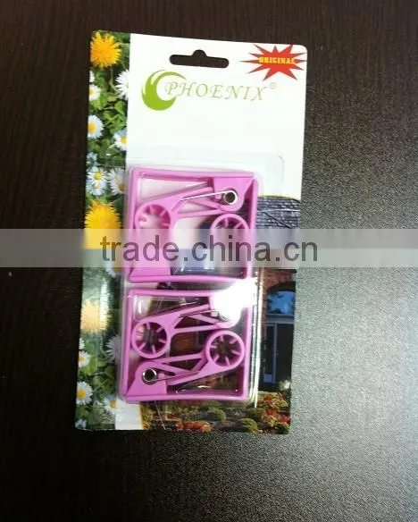 Plastic Table Cloth Clip Tablecloth Clips 4pcs Table Cloth Clamps Kitchen Tool photo-3