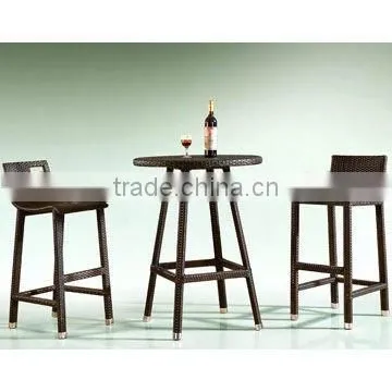 Hot Sales Outdoor Bar Table and Chair Set Bar Furniture photo-2