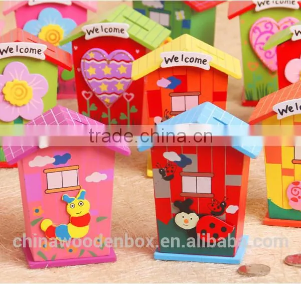 2015 Lovely Wooden Money Saving Boxes photo-4
