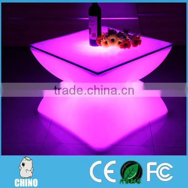 PE Plastic IP54 Lighted Remote Control Table for Leisure Room photo-4