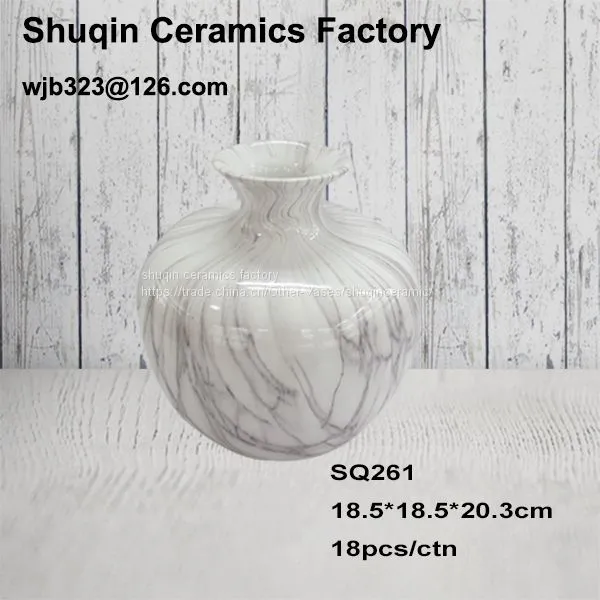 Home Decoration Ceramic Flower Vase Artificial Flower Vase Indoor Vase photo-2
